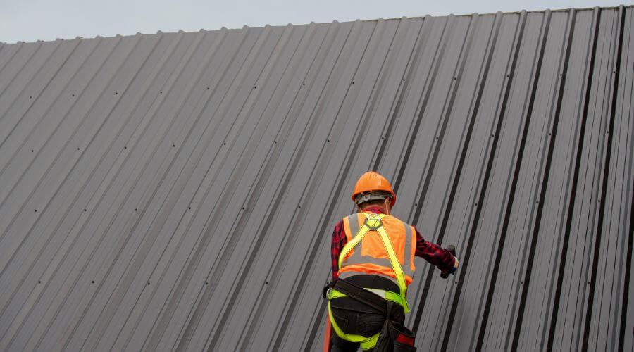 Professional metal roof installation services in Tichnor, AR